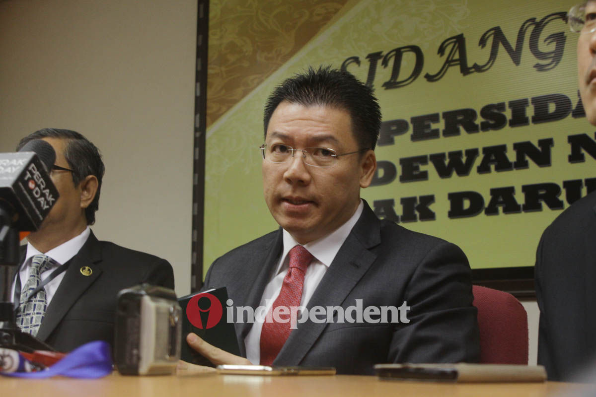 Nga Kor Ming Nafi Tekan MB Perak