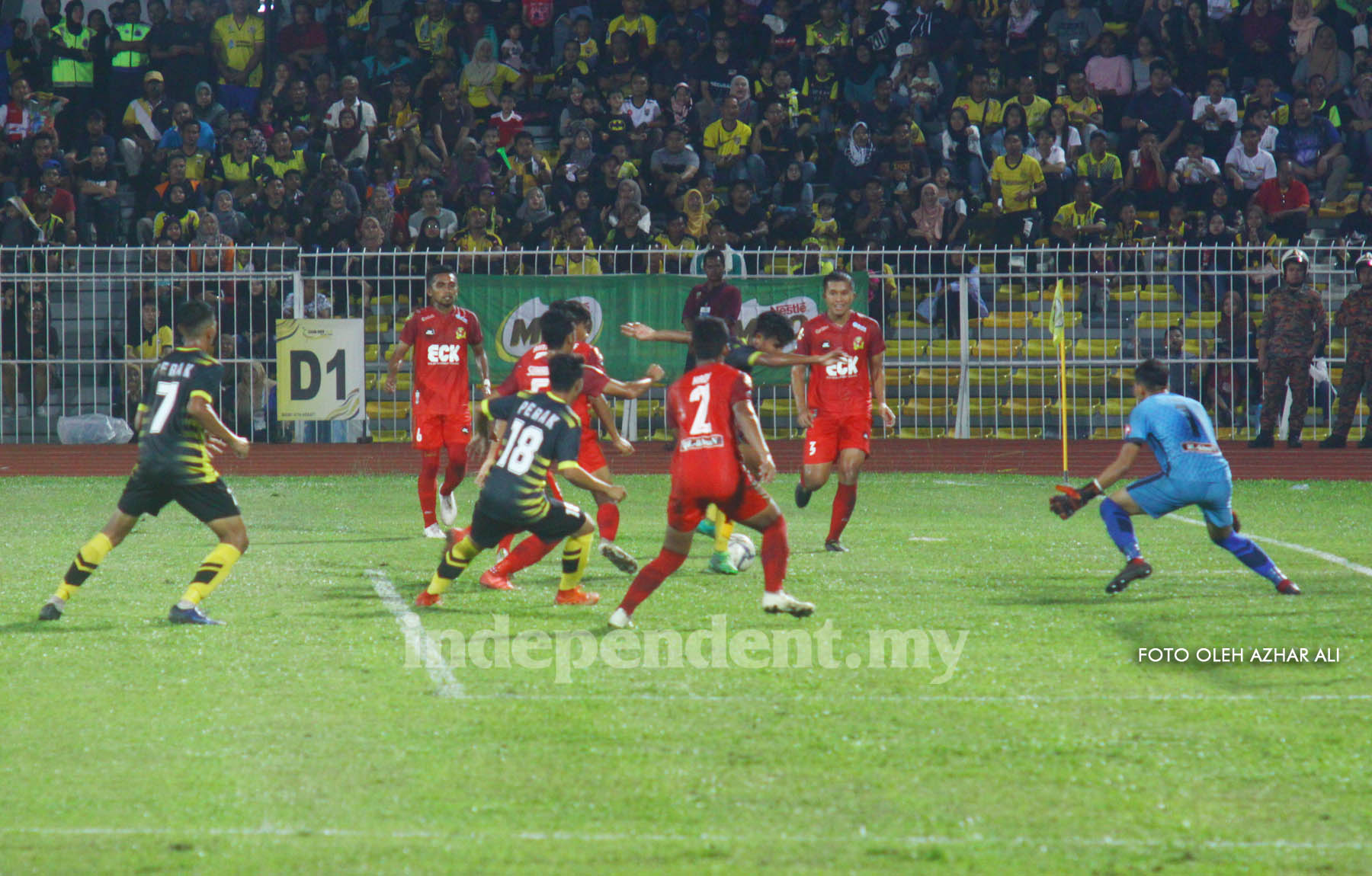 SUKMA 2018: Perak Raih Emas Acara Bolasepak