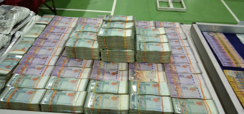 Polis Johor Rampas Dadah, Wang Tunai Bernilai RM201j