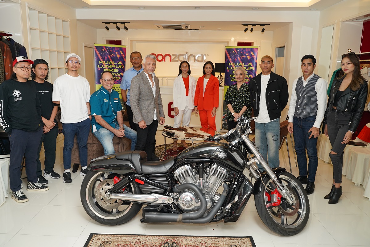 KL Bike Show ’23 Umum Konsert Hujan Bersama Pereka Fesyen Bon Zainal